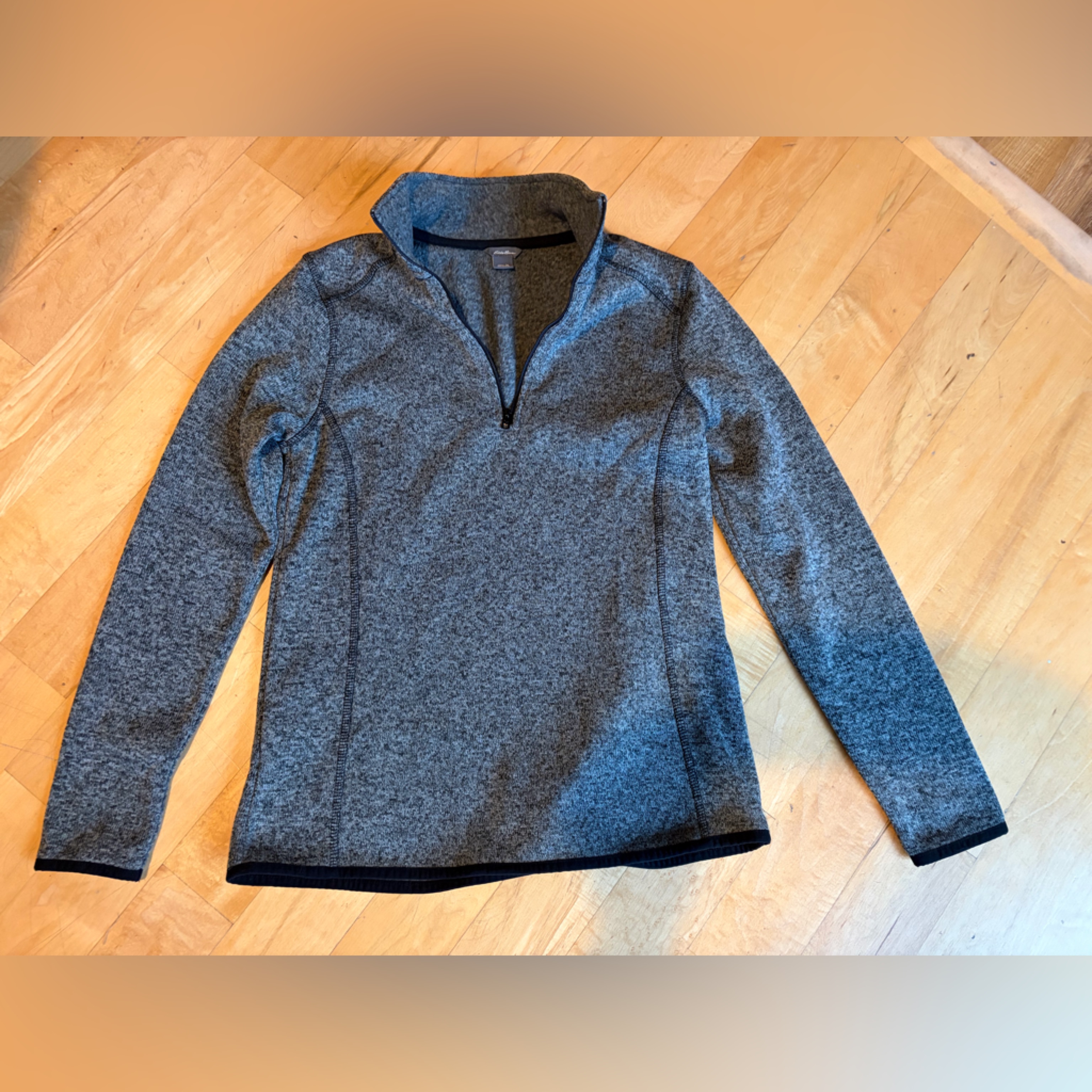 Eddie Bauer Womenâs Quarter Zip, Gorpcore, Outdoorsey, Utility, Preppy Size M
